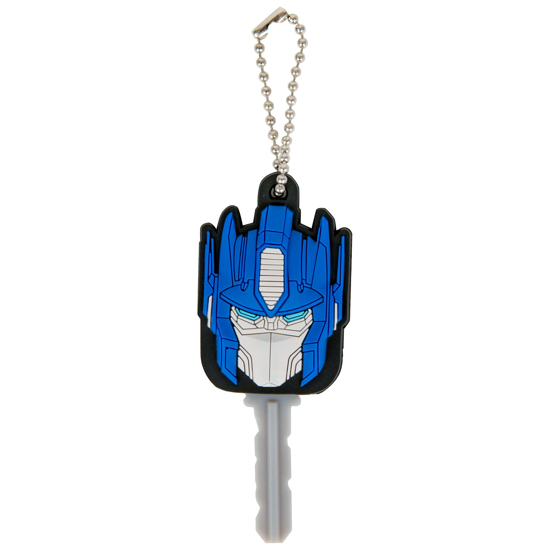 Picture of Transformers Optimus Prime Soft Touch PVC Key Holder Key Cap