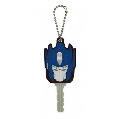 Picture of Transformers Optimus Prime Soft Touch PVC Key Holder Key Cap
