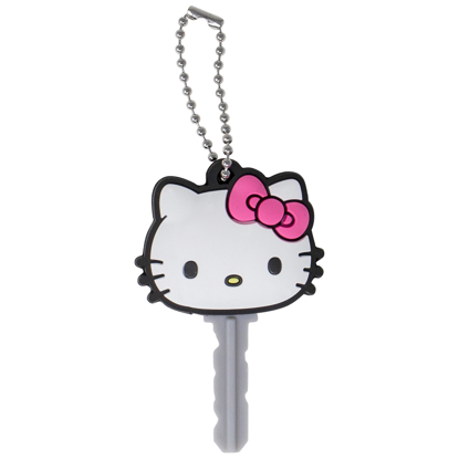 Picture of Hello Kitty Soft Touch PVC Key Holder Key Cap