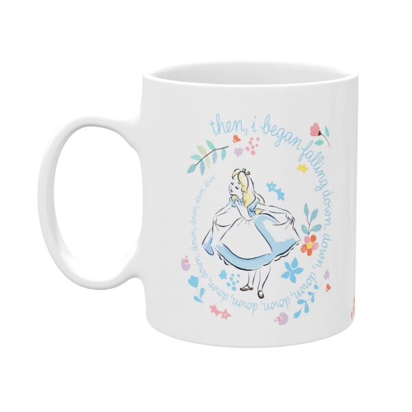 Picture of Alice in Wonderland 11 Oz Ceramic Coffee Mug White