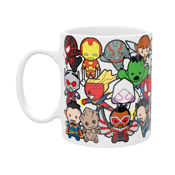 Picture of Marvel Avengers Group Kawaii 11 Oz Ceramic Mug