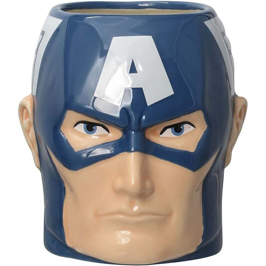 Picture of Marvel Captain America 3D Head Ceramic Cup 20 Oz Mug