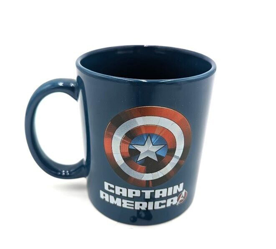 Picture of Marvel Captain America Shield 11 Oz Coffee Mug Blue