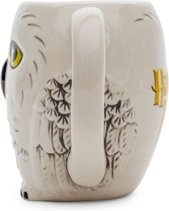Picture of Harry Potter Hedwig 3D Sculpted Ceramic Mug 14 Oz  White