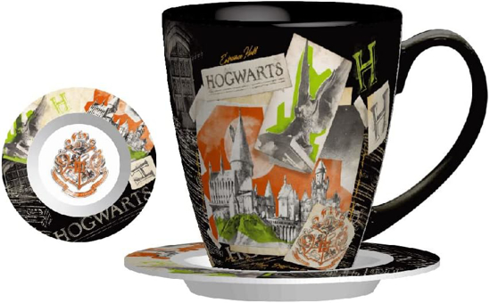 Picture of Harry Potter Hogwarts Cup With Saucer Set 12 Oz Ceramic Mug