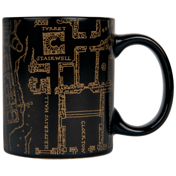 Picture of Harry Potter Hogwarts Marauder Map Novelty 12 Oz Ceramic Mug