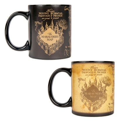 Picture of Harry Potter Hogwarts Marauder Map Novelty 12 Oz Ceramic Mug