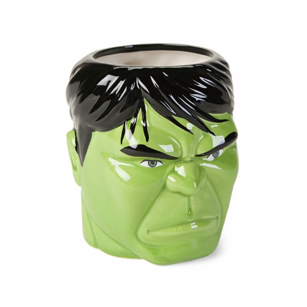 Picture of Marvel Avengers Hulk 3D Head Ceramic Mug 14 Oz Green