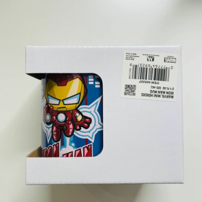 Picture of Marvel Avengers Mini Heroes Iron Man 11 Oz Ceramic Red Mug