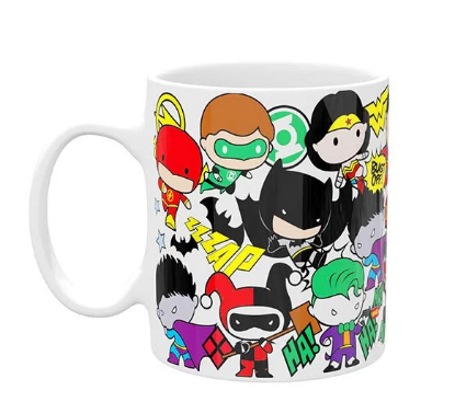 Picture of DC Comics Justice League Group Kawaii 11 Oz Ceramic Mug