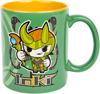 Picture of Marvel Loki Chibi Character And Symbol 11oz Ceramic Mug Green