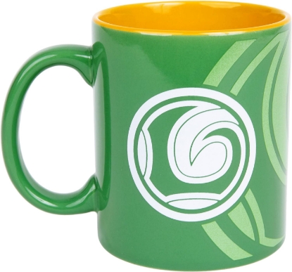 Picture of Marvel Loki Chibi Character And Symbol 11oz Ceramic Mug Green