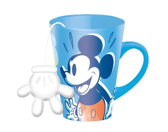 Picture of Mickey Mouse Ceramic 12 Oz Mug With Tea Infuser Set