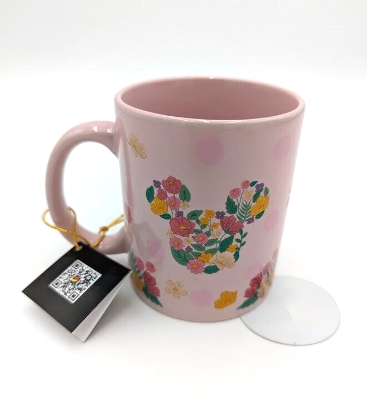 Picture of Disney Minnie Mouse Peek-A-Boo 11 Oz Ceramic Mug Pink