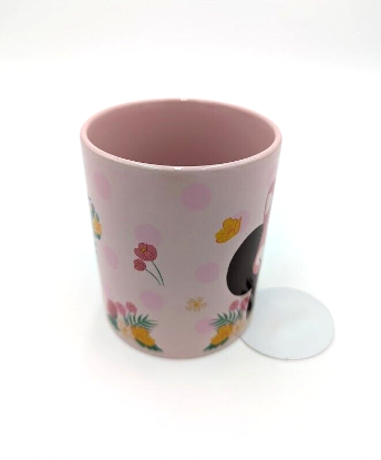 Picture of Disney Minnie Mouse Peek-A-Boo 11 Oz Ceramic Mug Pink
