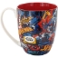 Picture of Marvel Spider Man Comics Illustration Action 12 Ounce Ceramic Red Mug