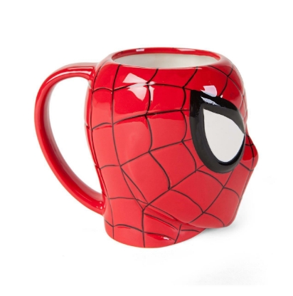 Picture of Marvel  Spider-Man Head Molded 3D Ceramic Mug 14 Oz Red