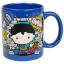 Picture of DC Comics Superman Chibi Character and Symbol 11 Oz Ceramic Mug Blue