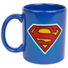 Picture of DC Comics Superman Chibi Character and Symbol 11 Oz Ceramic Mug Blue