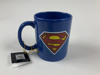 Picture of DC Comics Superman Chibi Character and Symbol 11 Oz Ceramic Mug Blue
