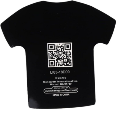 Picture of Disney Minnie Mouse Face Sticky Notes T-Shirt Shaped Novelty Office and Desk Supplies 2024