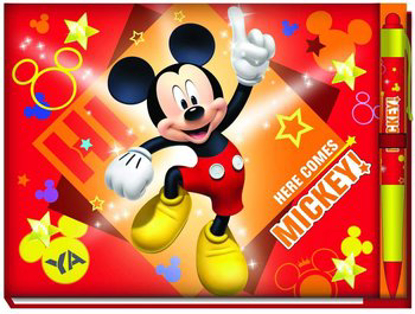 Picture of Disney Mickey Mouse Deluxe Autograph Book With Pen