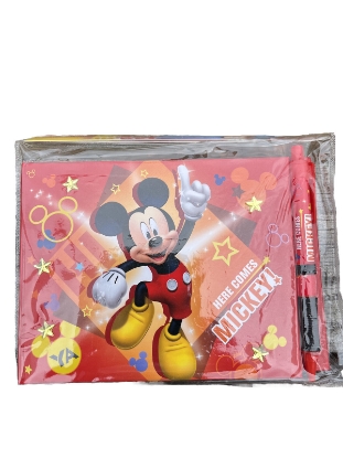 Picture of Disney Mickey Mouse Deluxe Autograph Book With Pen