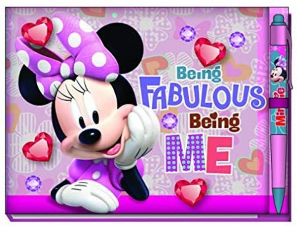 Picture of Disney Minnie Mouse Deluxe Autograph Book with Pen 50 Pages