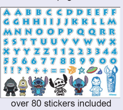 Picture of Disney Stitch Deluxe Autograph Book With Pen