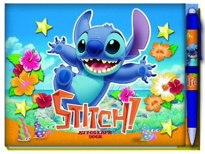 Picture of Disney Stitch Deluxe Autograph Book With Pen