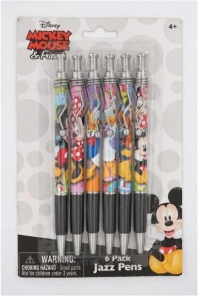 Picture of Disney Mickey and Friends 6 Pack Jazz Pens