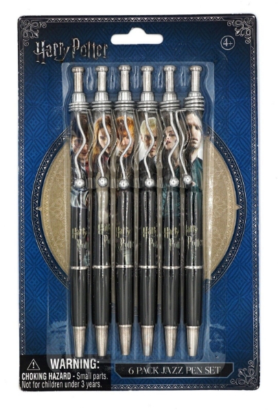 Picture of Harry Potter Characters 6 Pack Jazz Pen Set