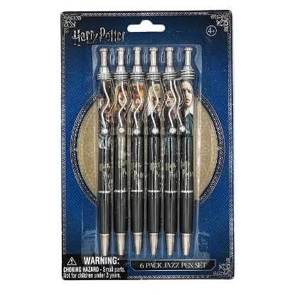 Picture of Harry Potter Characters 6 Pack Jazz Pen Set