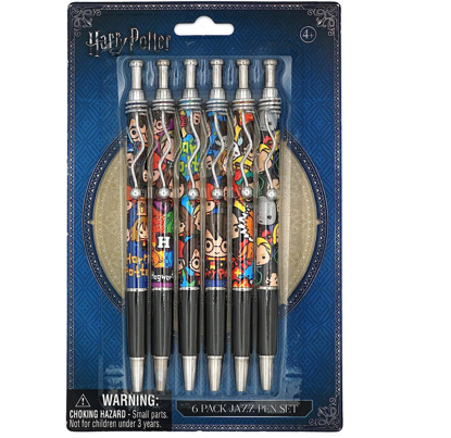 Picture of Harry Potter Kawaii Style 6 Pack Jazz Pen Set