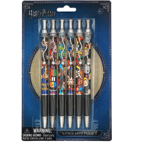 Picture of Harry Potter Kawaii Style 6 Pack Jazz Pen Set
