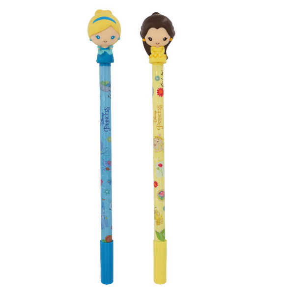 Picture of Disney Princesses 2 Pack Novelty Gel Pen Cinderella & Belle