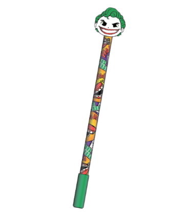 Picture of Dc Comics Justice League Topper 2 Pack Novelty Gel Pen Batman & Joker