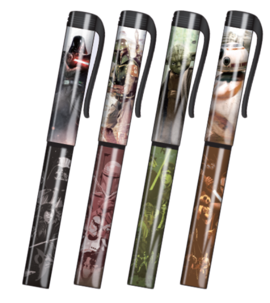 Picture of Star Wars Characters 4 Pieces Ball Pen Set
