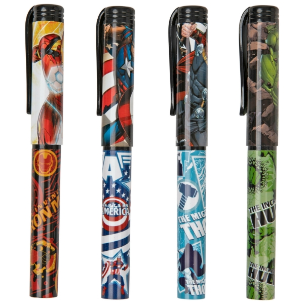 Picture of Marvel Avengers Characters 4 Pieces Ball Pen Set