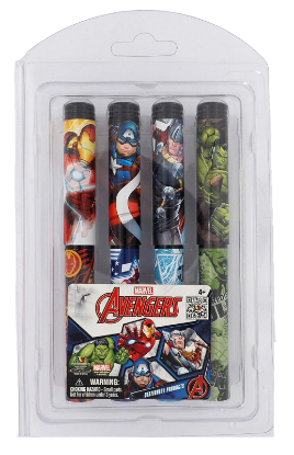 Picture of Marvel Avengers Characters 4 Pieces Ball Pen Set