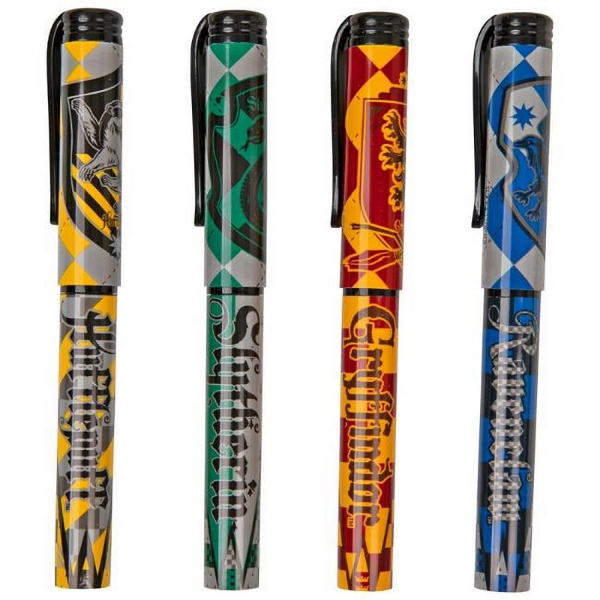Picture of Harry Potter Hogwarts House Crests 4 Pieces Ball Pen Set