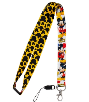 Picture of Disney Mickey Mouse The One And Only Lanyard With Card Holder Multi-Color