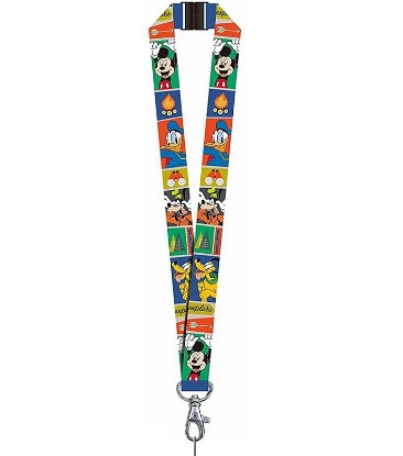 Picture of Disney Mickey & Gang Lanyard With Card Holder