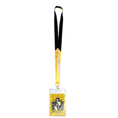 Picture of Harry Potter Hufflepuff Crest Lanyard With Card Holder