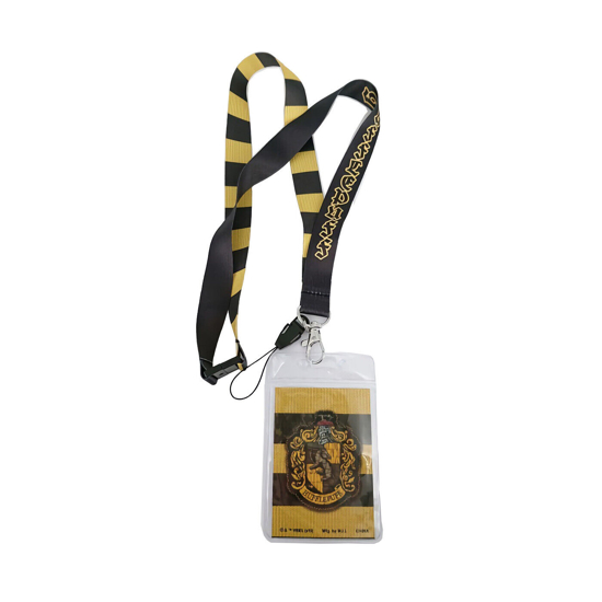 Picture of Harry Potter Hufflepuff Yellow Lanyard With Card Holder