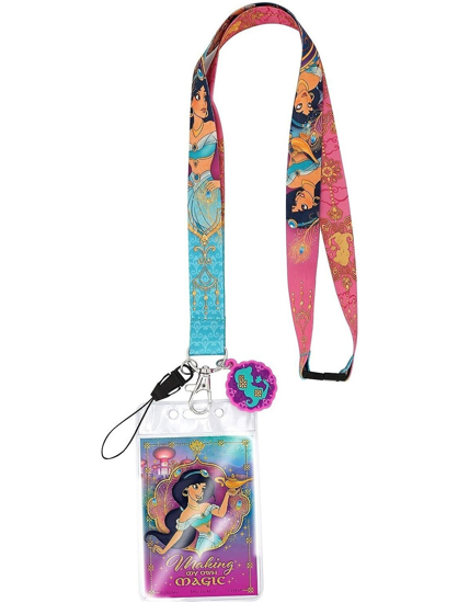 Picture of Disney Alladin Princess Jasmine Making My Own Magic Lanyard With Soft Touch Dangle