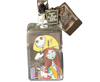 Picture of Nightmare Before Christmas Jack & Sally Lanyard with ID Holder And Soft Touch Dangle