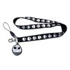 Picture of Nightmare Before Christmas Jack Head Skull Lanyard With Card Holder And Charm