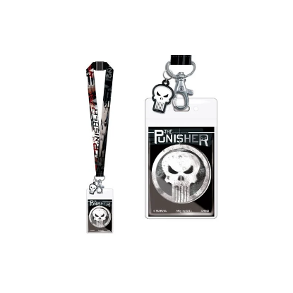 Picture of Marvel The Punisher Lanyard With Soft Touch PVC Dangle