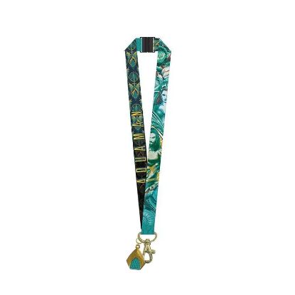 Picture of DC Comics Aquaman Lanyard With Card Holder And PVC Soft Dangle